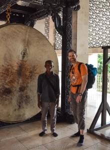 Iwan and myself at the mosque